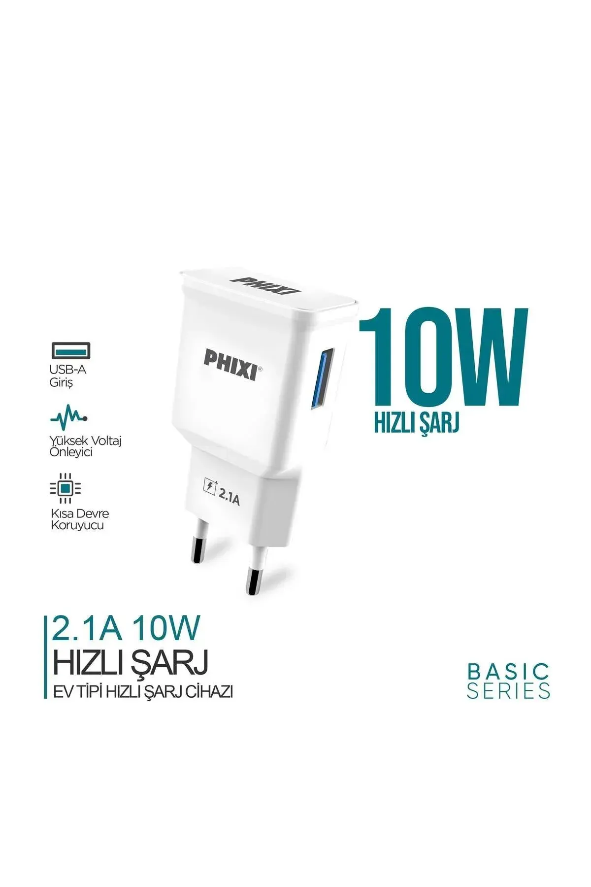 PCH201 Basic 2.1A Şarj Adaptörü