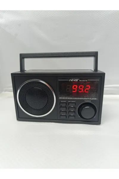 Solar Radyo Güneş Enerjili Bluetooth SD kart Aux Fenerli