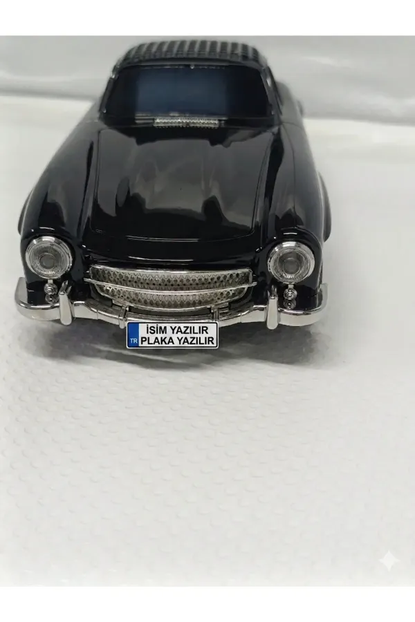 WS-300SL Klasik Model 10W Bluetooth Hoparlör Fm Radyo USB Tf Aux Destekli Speaker — Siyah