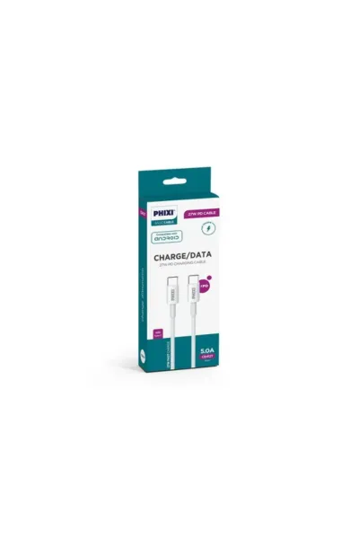 Basic Cb412t 5.0a Type-c To Type-c Usb Şarj Kablosu – Hızlı Ve Dayanıklı Şarj Çözümü