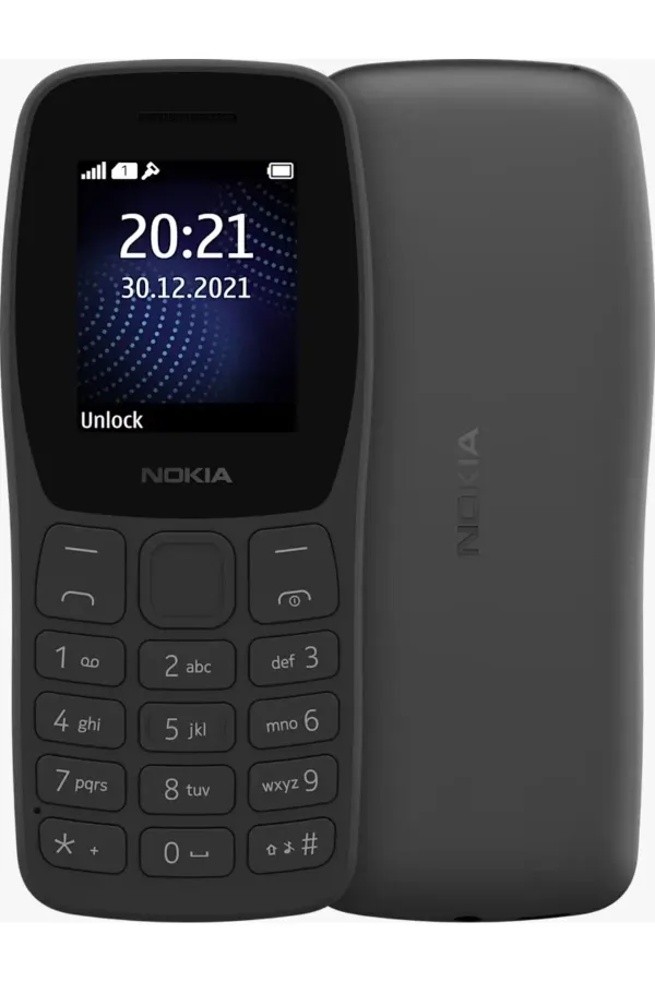 105 Classic Tuşlu Cep Telefonu Siyah (Nokia Türkiye Resmi Distribütör Garantili)