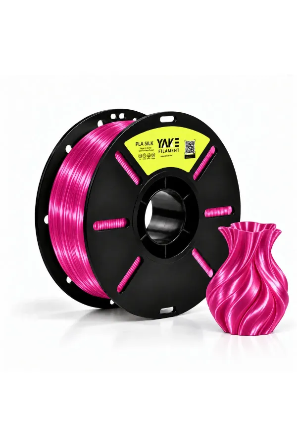 Silk Fuşya PLA+ Premium Filament
