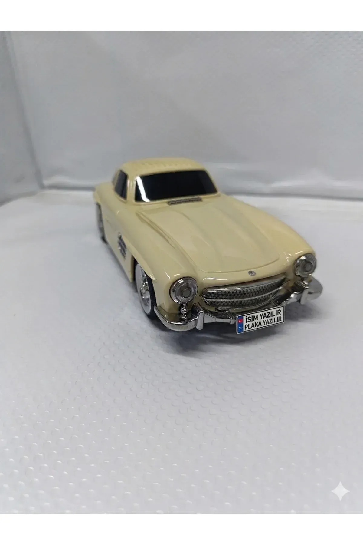 WS-300SL Klasik Model 10W Bluetooth Hoparlör Fm Radyo USB Tf Aux Destekli Speaker — Bej