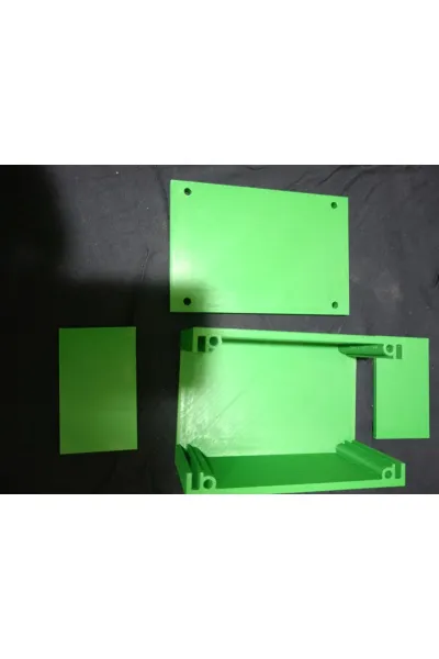 Elektronik plastik proje kutusu 150×100×60 mm modüler