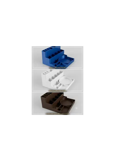 ofis için masa üstü organizer düzenleyici 170*170*115 mm tüm renkler var