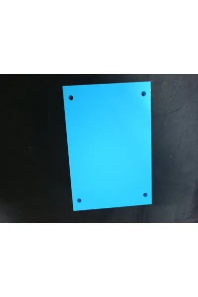Elektronik plastik proje kutusu mavi 150×100×65 mm