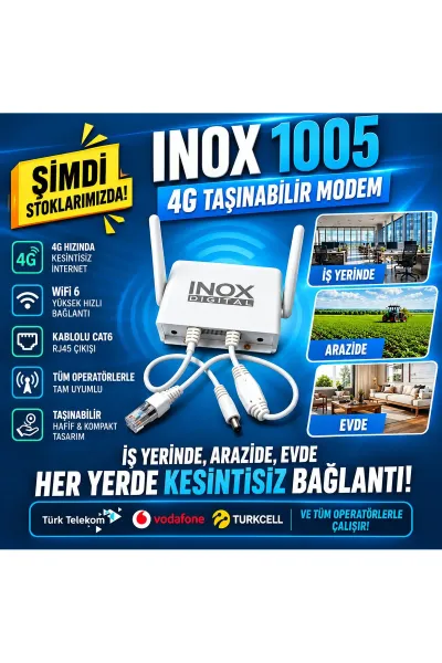 -1005 4G ROUTER WİFİ VE RJ45 ÇIKIŞLI