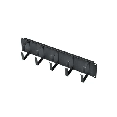 LANDE TR 1U 19 INCH ORGANIZER, 5 METAL KANCALI (SIYAH)