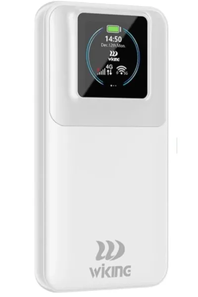 WİKİNG WK-MF5 LCD Ekranlı Taşınabilir Mobil Wi-Fi Router SIM 4G LTE