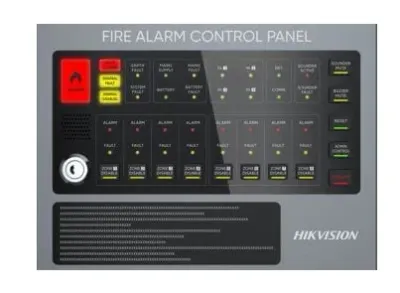 Hikvision HF-C104 4 Bölgeli Konvansiyonel Yangın Alarm Paneli
