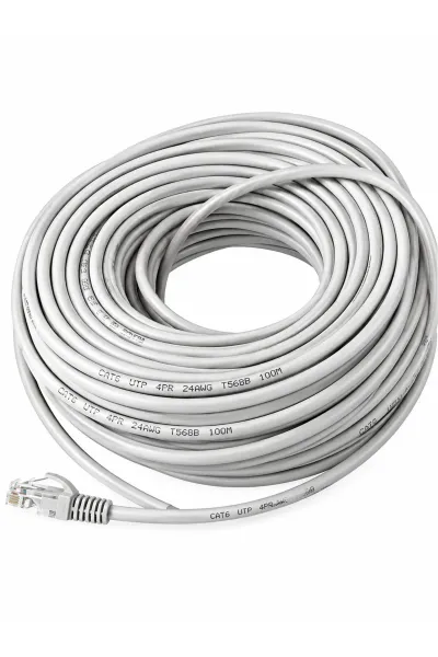 Bakır Cat6 İnternet Kablosu 30 Metre