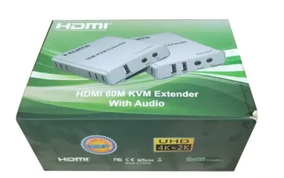 INOX-1160 KVM 60 Metre CAT5/CAT6 HDMI + USB EXTENDER