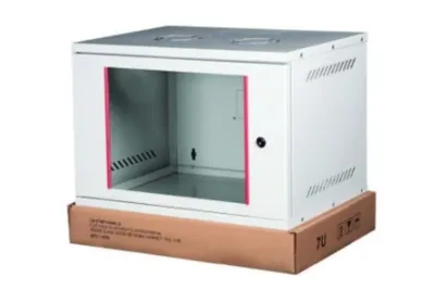 LANDE DEMONTE 19 INCH 07U W540XD400 MM KABINET (RAL 7035)(ON TEK CAM KAPAK)