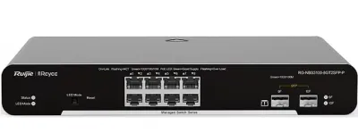 RUIJIE REYEE RG-NBS3100-8GT2SFP-P- 8 PORT POE 10/100/1000 L2 SWİTCH