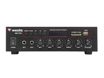 WM-750U WESTA 80WATT MİXSER AMFİ