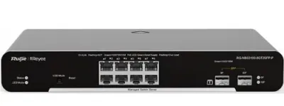 RUIJIE REYEE RG-NBS3100-8GT2SFP- 8 PORT 10/100/1000 L2 (-POESİZ-)YÖNETİLEBİLİR SWİTCH