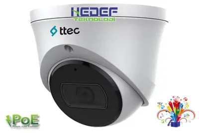 TTEC IPDP-2330M-M LİTE 2MP 2,8MM SABİT LENSLİ IR İP DOME