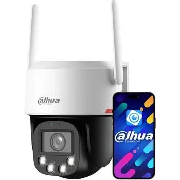 Dahua P5F-PV-0360B-PRO H265+ 5MP Gece Renkli Sesli Wifi IP PT Kamera
