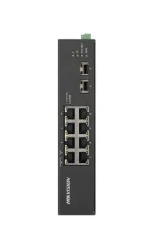 HIKVISION SWITCH POE GIGABIT STANDART 8 PORT DS-3T0510HP-E/HS