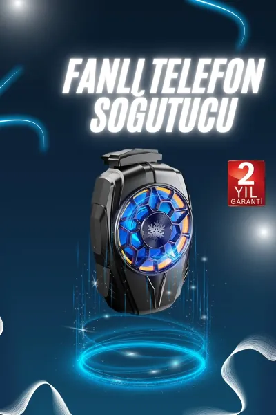 Telefonu Soğutma Fanı Radyatör Mobil Cihazlara Uyumlu Soğutucu
