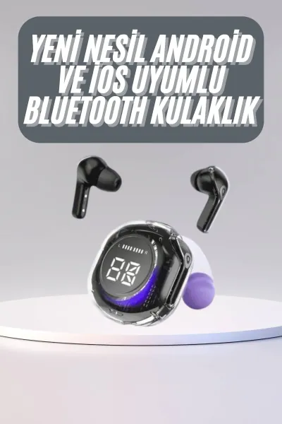 Kulak İçi Bluetooth Kulaklık ANC ENC Özellikli Şarj Göstergeli Kablosuz Kulaklık
