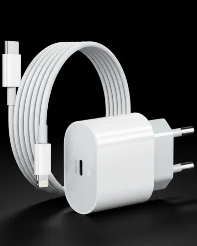 iPhone 14 13 12 11 Uyumlu 20W Hızlı Şarj Adaptörü Lightning Kablo Seti