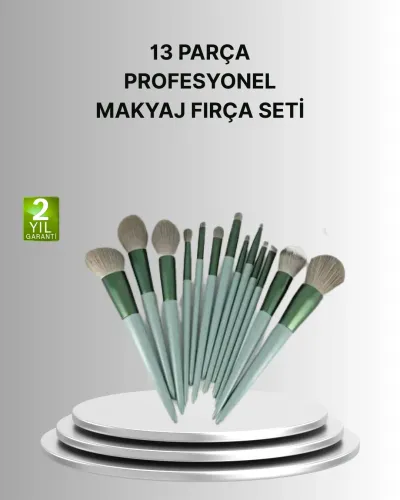 Cilt Dostu Profesyonel Makyaj Fırça Seti Pudra ve Fondöten İçin Uygun