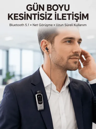 Çift Telefon Bağlantılı Eller Serbest Bluetooth Kulaklık
