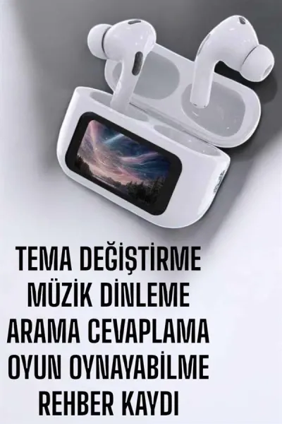 Bluetooth Kulaklık Kulakiçi Güçlü Ses Kaliteli Sesli Asistan