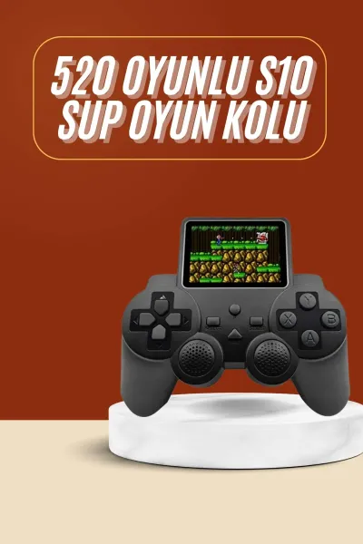 Yeni Nesil Mini Atari 520 Retro Oyunlu S10 El Atarisi Video Oyun Konsolu