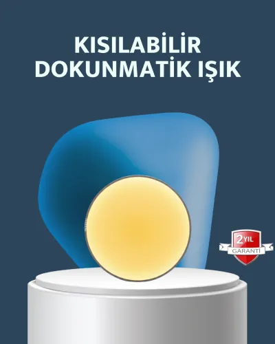 Hareket Sensörlü USB Şarjlı LED Gece Lambası Enerji Tasarruflu