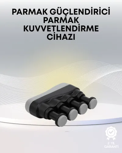 Ergonomik Parmak Egzersiz Aleti El ve Bilek Güçlendirici