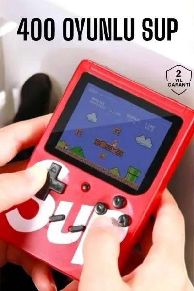 Taşınabilir El Atarisi SUP 400 Oyunlu Mini Oyun Konsolu