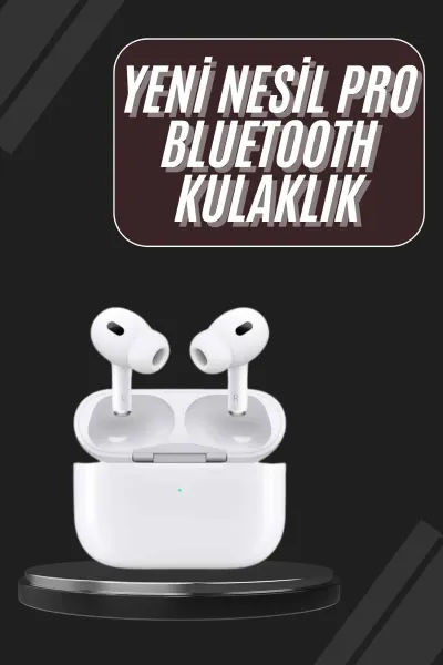 Yeni Nesil Pro Bluetooth Kulaklık Android ve İOS Uyumlu Dokunmatik Kontrol