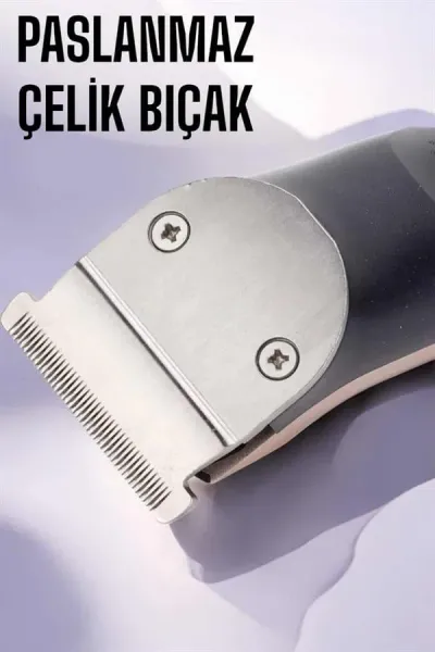 Paslanmaz Çelik Bıçaklı Hassas Çelik Bıçaklı Tıraş Makinesi