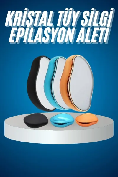 Tüy Silgi Kristal Epilasyon Acısız Ağrısız ve Pratik Epilasyon Aleti