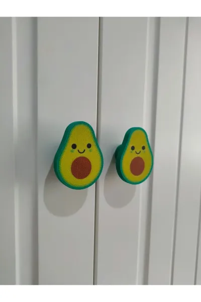 KIZ ÇOCUK ODASI KULPU 5,5cm (1 ADET) - GENÇ ODASI KULPU. DOLAK KAPAK ÇEKMECE KULPU — AVOKADO