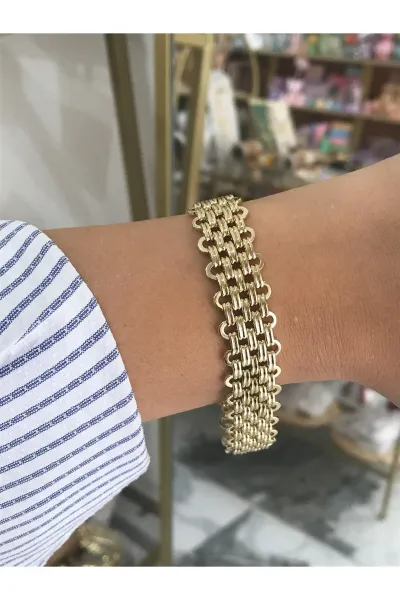 Halat Model Künye Bileklik (kararmaz)