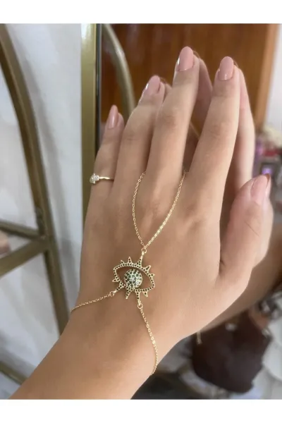 Göz Model Taş Detaylı Şahmeran