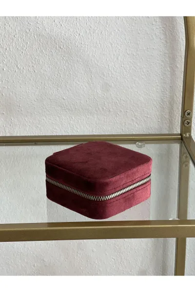 Kadife Model Mücevher ve Takı Kutusu Düzenleyici