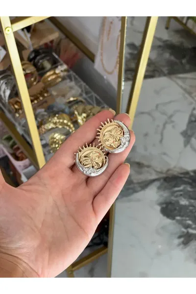 Ay Güneş Model Küpe