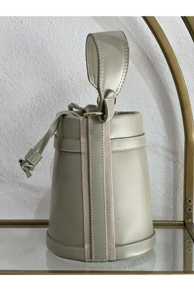 Büzgü Model Mint Yeşili El Ve Omuz Çanta