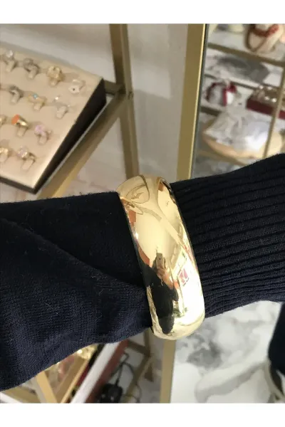 Gold Model Bombeli Bilezik