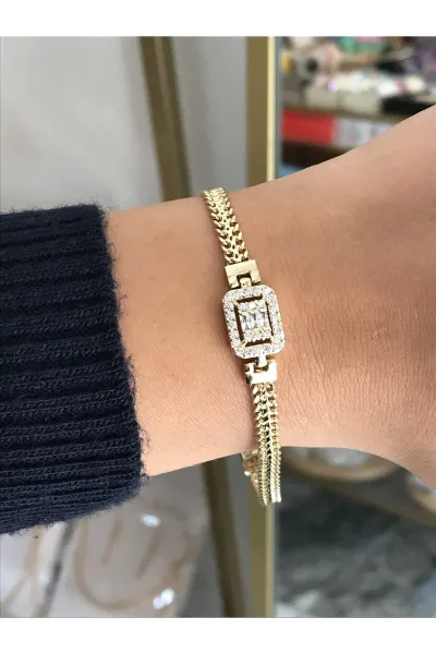 Baget Taş Model Bileklik (kararmaz)