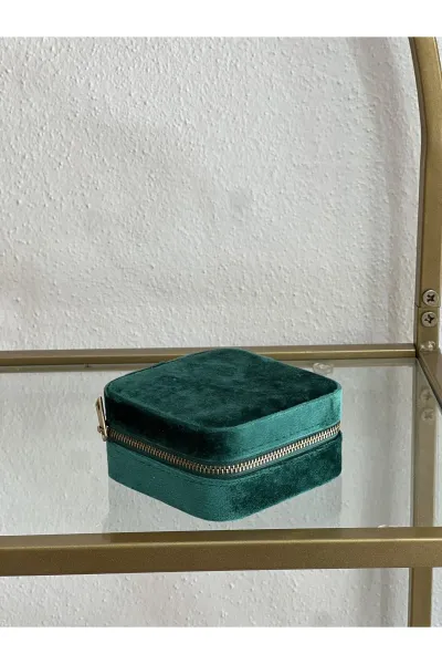 Kadife Model Mücevher ve Takı Kutusu Düzenleyici