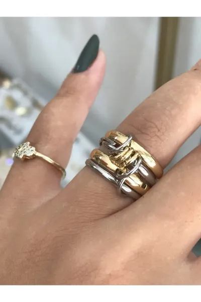 Trend Çoklu Halka Model Yüzük
