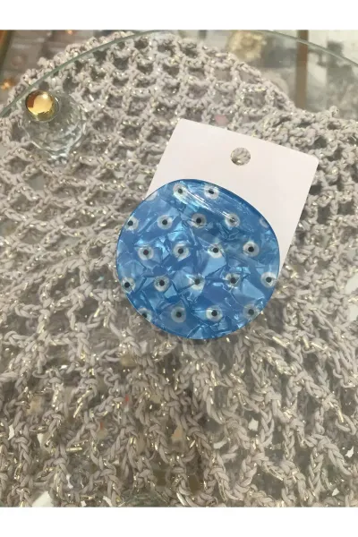 Mavi Nazarlı Toka