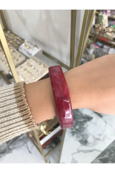 Bordo Kemik Model Bilezik