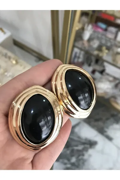 Muadil Marka Düğme Model Küpe