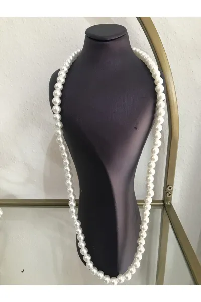 Tek Sıra Zarif İnci Kolye